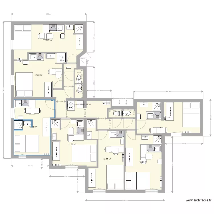 Studio 3 V2. Plan de 