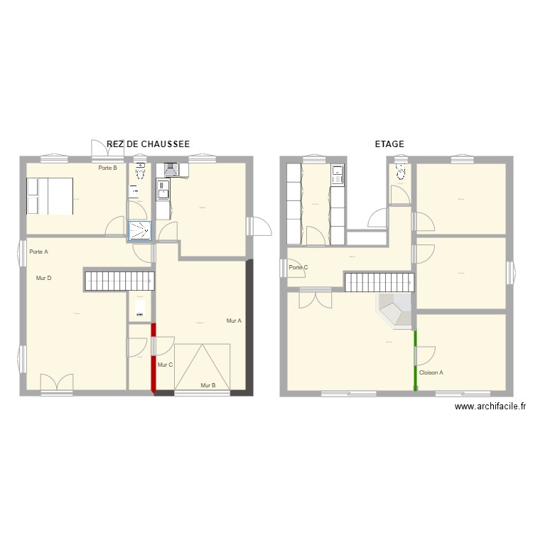 Maison Royan V5. Plan de 0 pièce et 0 m2