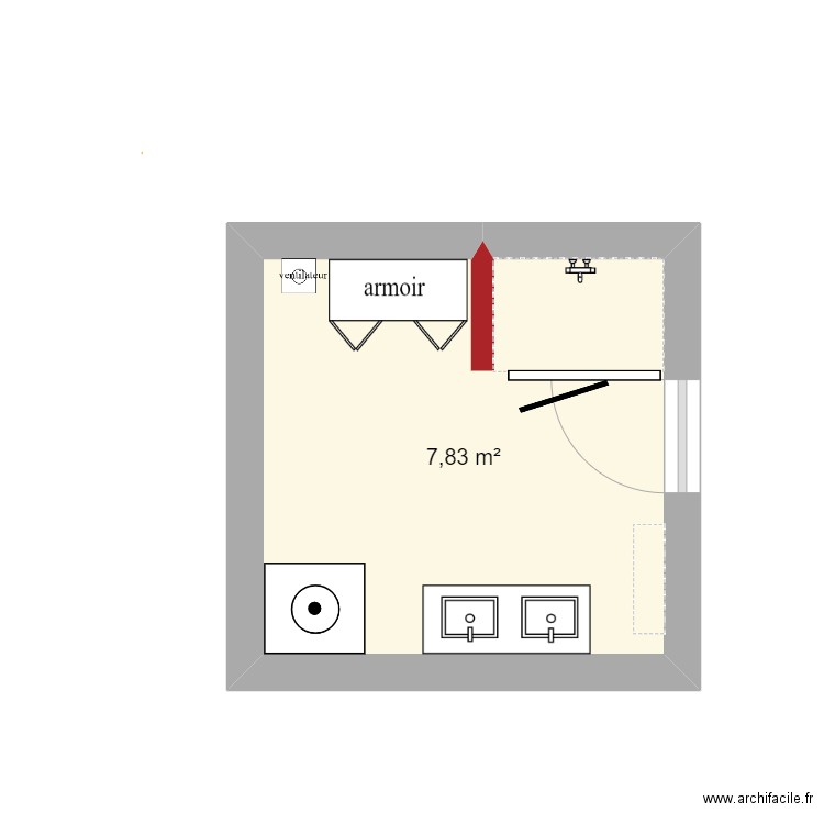 sdb ypres. Plan de 0 pièce et 0 m2