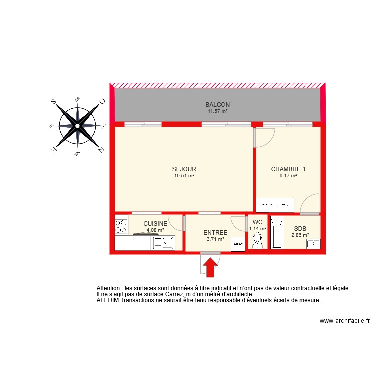 4957 rdc. Plan de 0 pièce et 0 m2