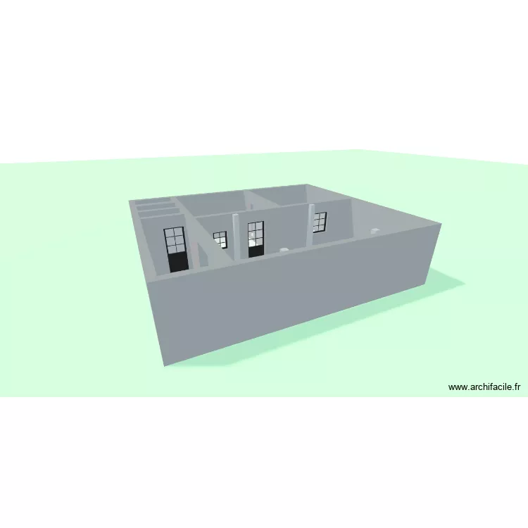 ma maison 9/10m. Plan de 8  et 72 m²