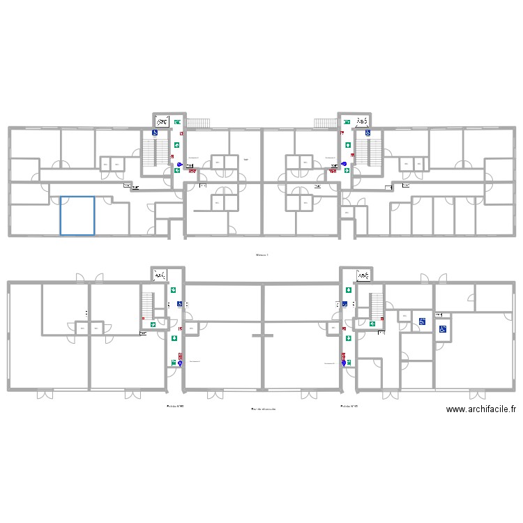 L'entrée RDC. Plan de 0 pièce et 0 m2