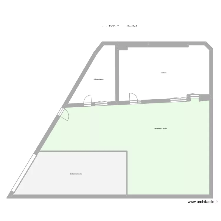 Deuleunin Terrain. Plan de 8  et 236 m²