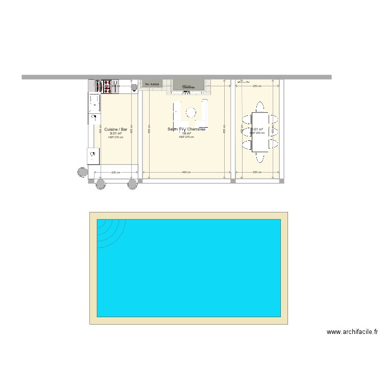 PLAN pergola gazebo piscine. Plan de 0 pièce et 0 m2