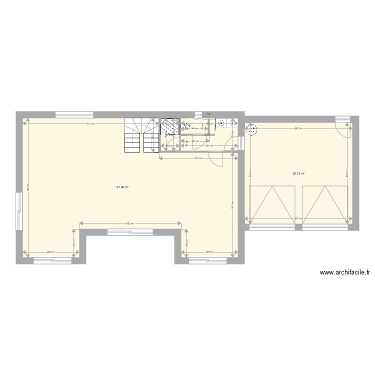 cudorge. Plan de 0 pièce et 0 m2