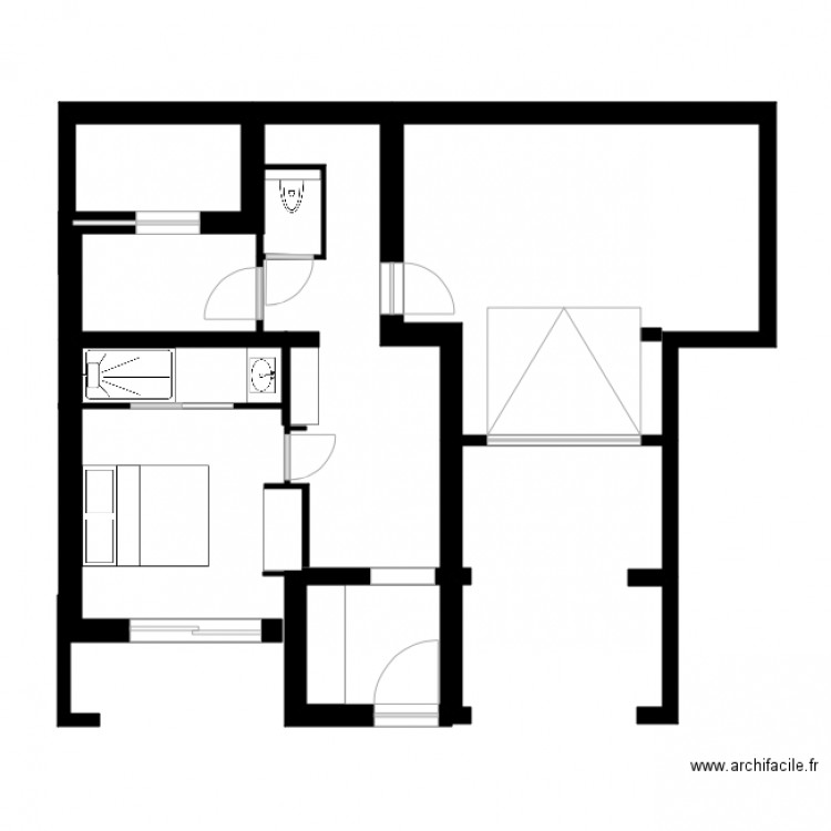 Beaufort niveau 0. Plan de 0 pièce et 0 m2