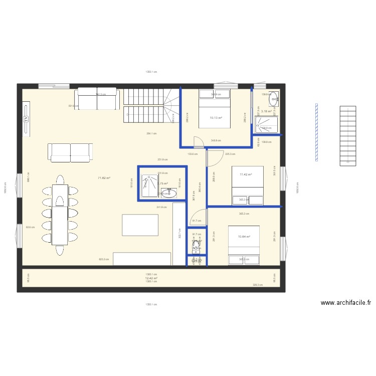 giettaz22221. Plan de 28 pièces et 506 m2