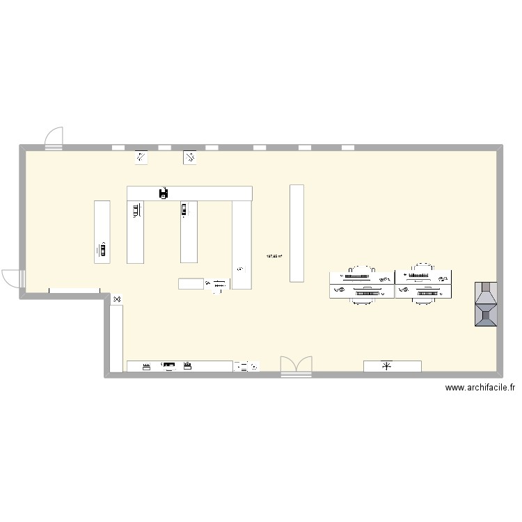 Labo. Plan de 0 pièce et 0 m2