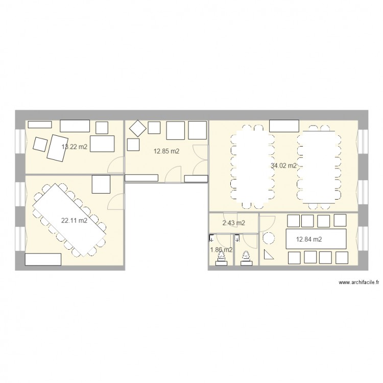 MONTGRAND EXISTANT projet ju 4. Plan de 0 pièce et 0 m2