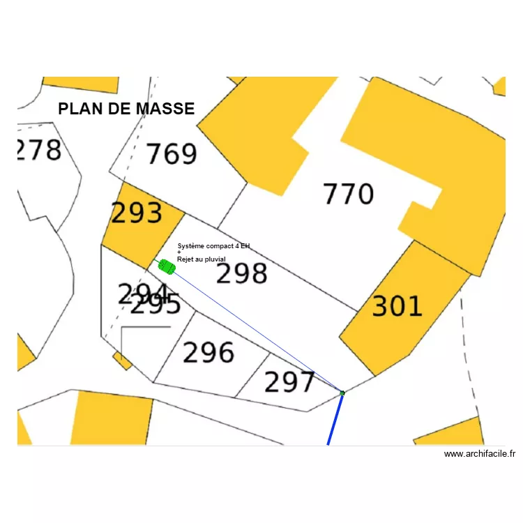 creuzot copp&eacute;. Plan de 