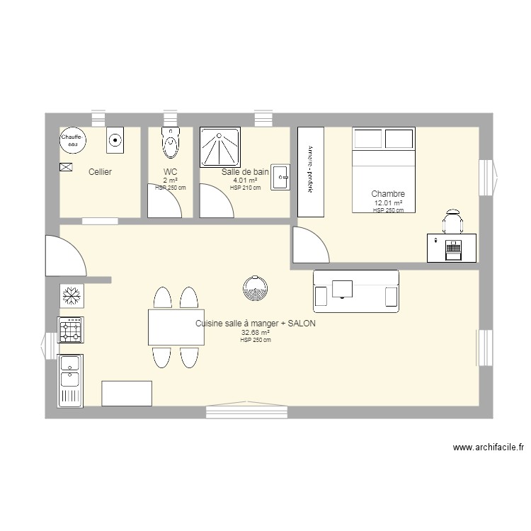 version 1. Plan de 0 pièce et 0 m2