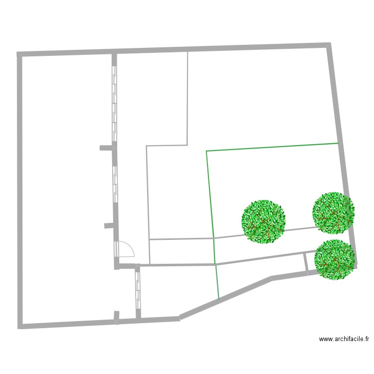 Après. Plan de 0 pièce et 0 m2