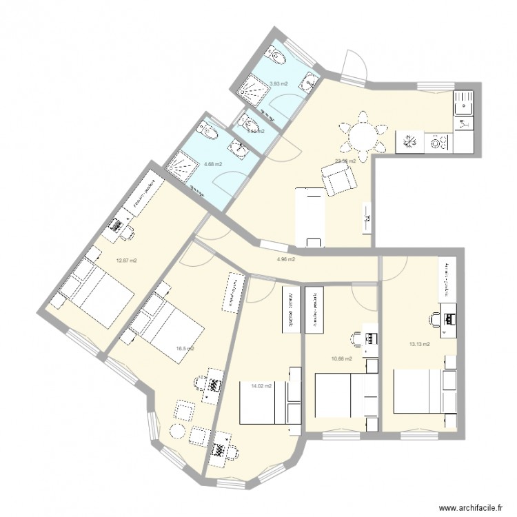 Varosliget 29 M AMENAGEMENT. Plan de 0 pièce et 0 m2