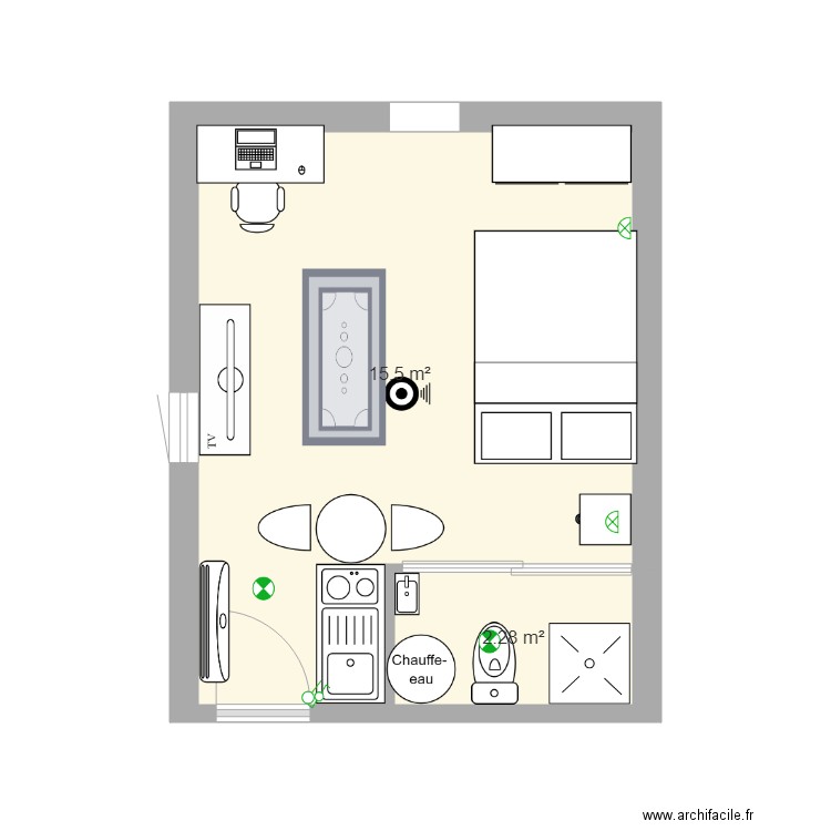 estudio 1 tarragona. Plan de 0 pièce et 0 m2