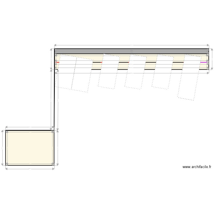 Plan SHOW ROOW. Plan de 0 pièce et 0 m2