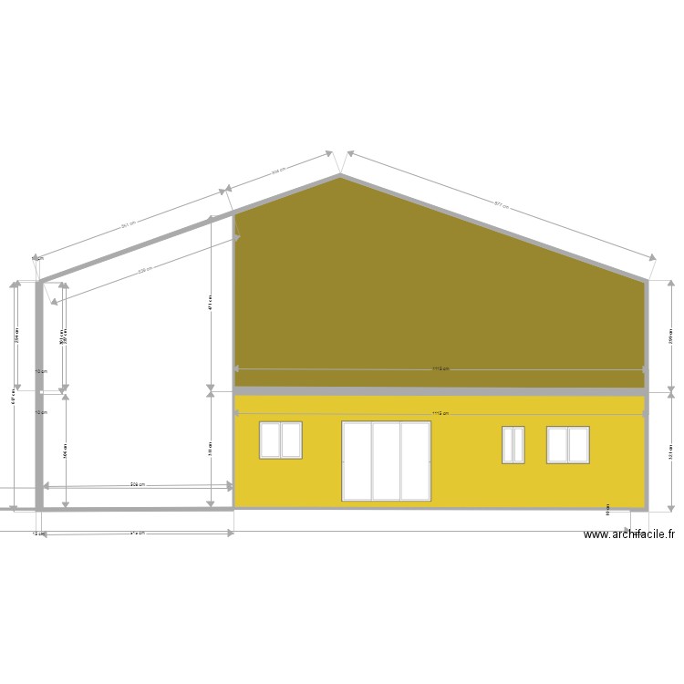 PIGNON. Plan de 0 pièce et 0 m2