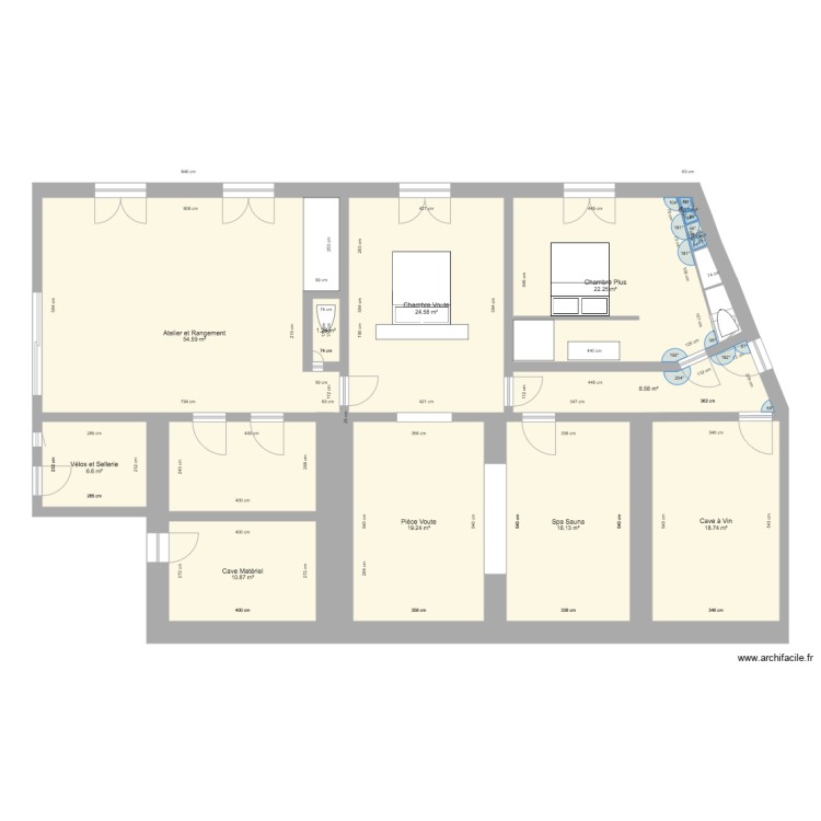 Agrandissement Mur Appenti V4. Plan de 0 pièce et 0 m2
