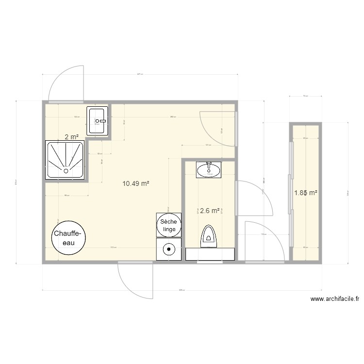 Cellier cfg2. Plan de 0 pièce et 0 m2