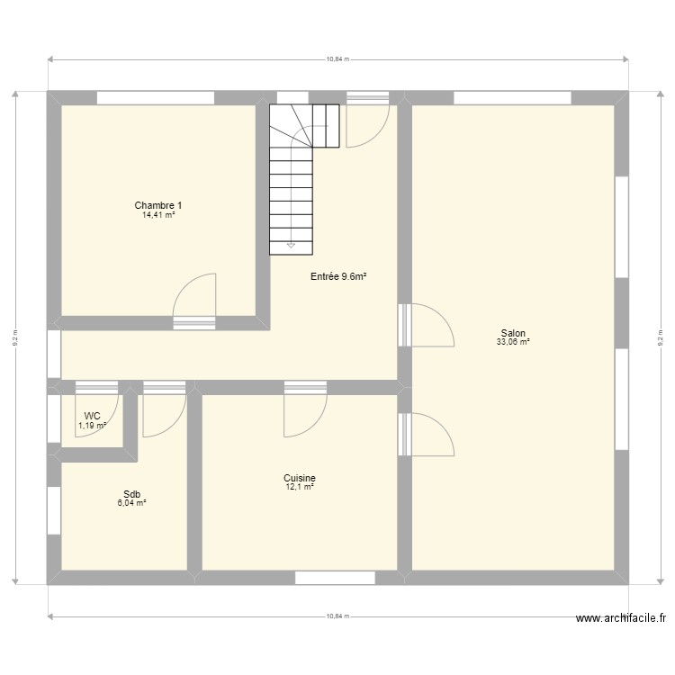 Schuster . Plan de 0 pièce et 0 m2