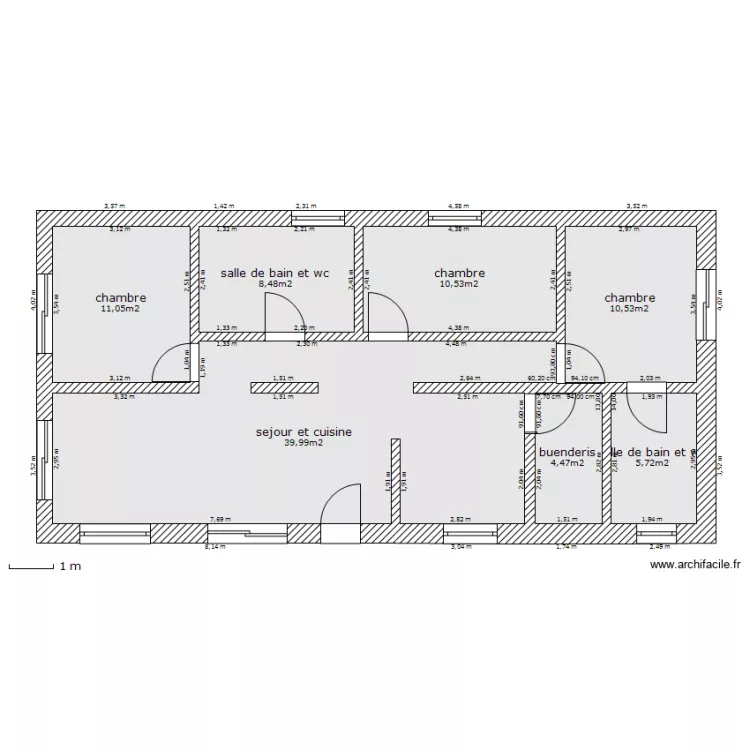 plan futur maison. Plan de 