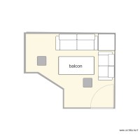 Balcon et meubles