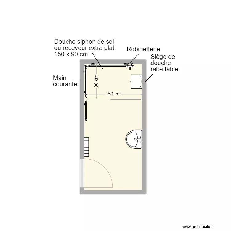 agamis SDB projet. Plan de agamis SDB projet. Plan de