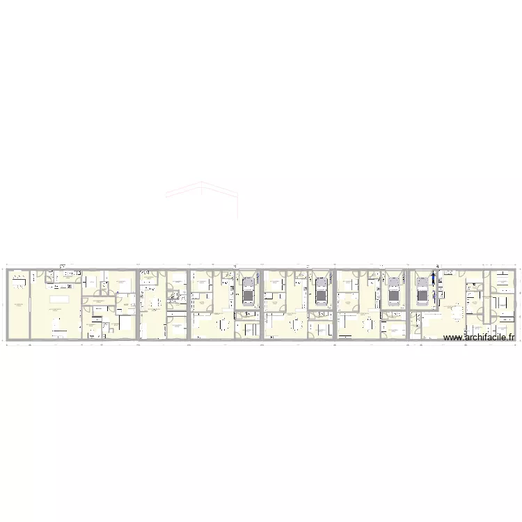 MAILLANE 1110. Plan de 