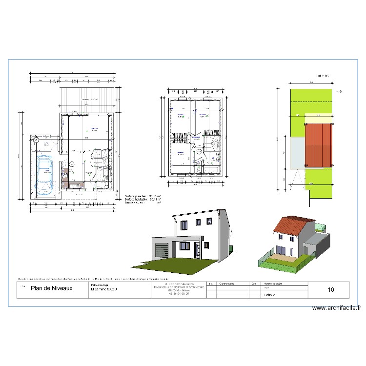 Kalid SAOU. Plan de 0 pièce et 0 m2