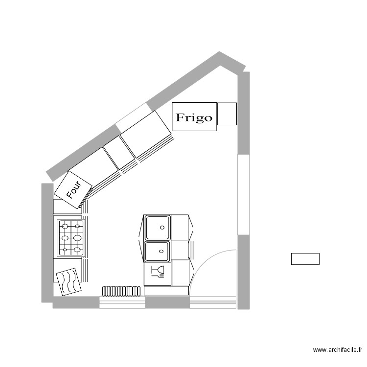 CUISINE ALBA PROJET PLAN 1. Plan de 0 pièce et 0 m2