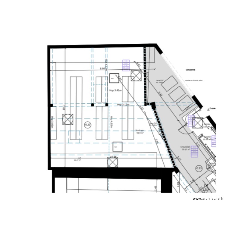 saint denis entrepot textiles . Plan de 0 pièce et 0 m2