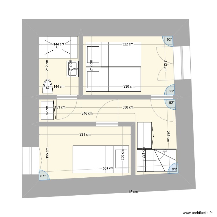 Bergerie ET0-1.V1. Plan de 0 pièce et 0 m2