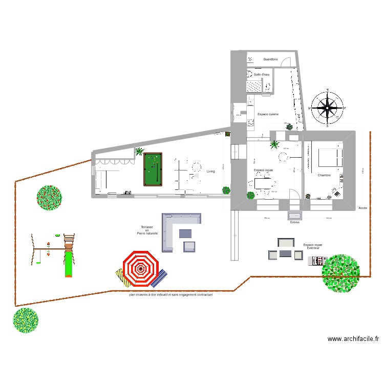 Angelus à MASE. Plan de 0 pièce et 0 m2