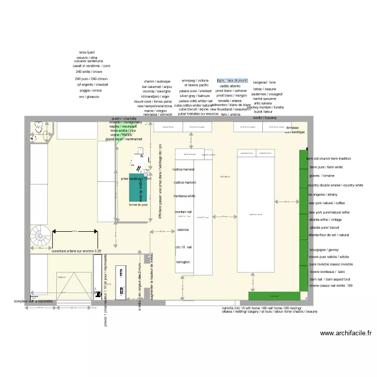implantation DEFINITIF. Plan de implantation DEFINITIF. Plan de
