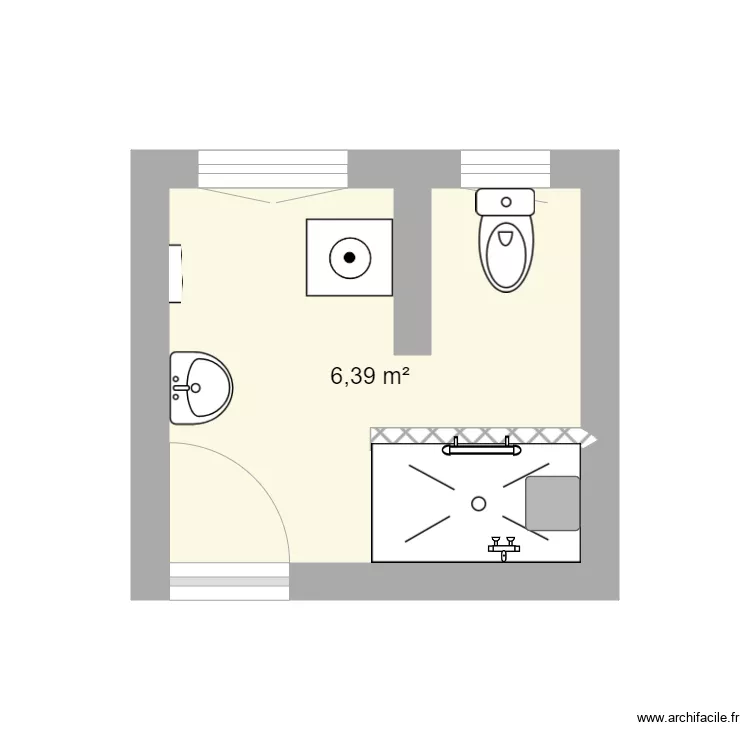 LAHMASS salle de bain 1. Plan de LAHMASS salle de bain 1. Plan de