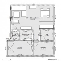 Plan maison RDC