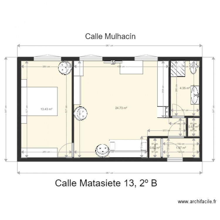 mata7  2B pta 2. Plan de 0 pièce et 0 m2