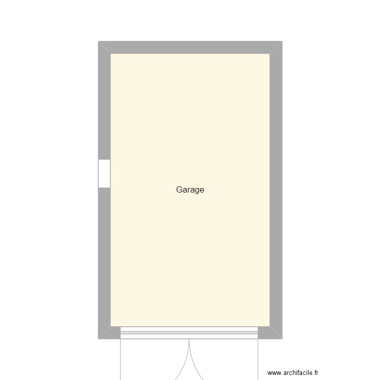 Croquis Garage FRELIGER. Plan de 0 pièce et 0 m2