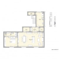Appartement T3 avec SdB et Chambre et salon et cuisine et cellier 5