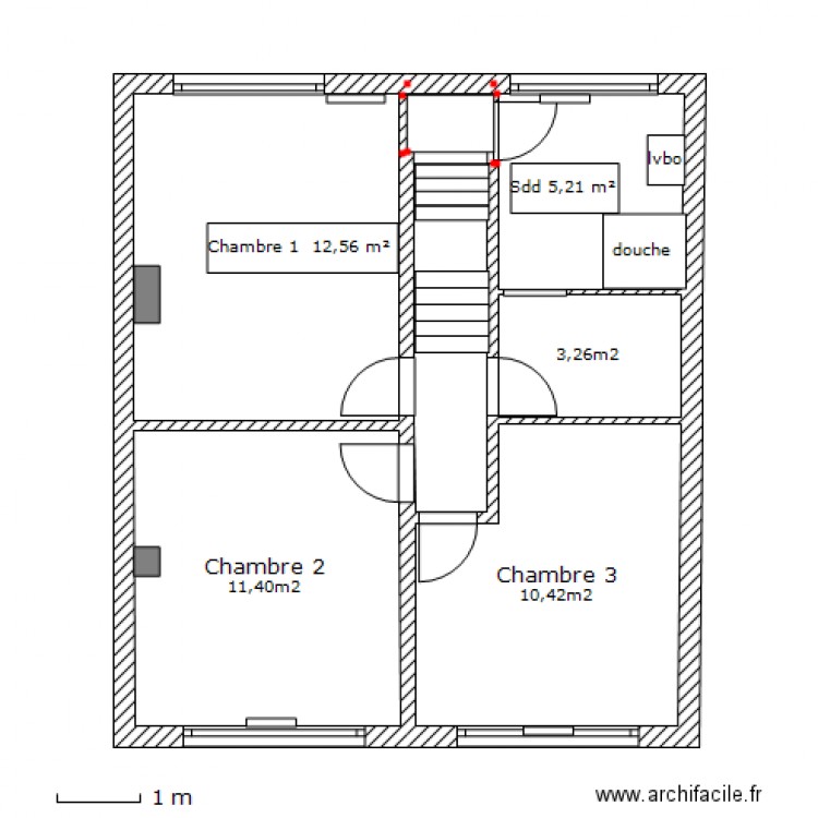 1er Actuel_20140714. Plan de 0 pièce et 0 m2