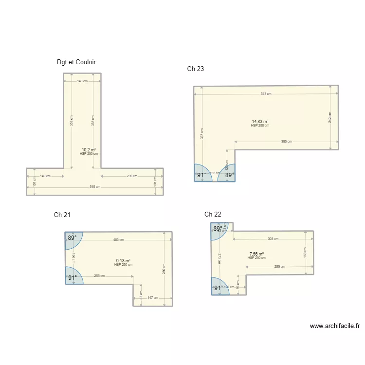 H&ocirc;tel Nogent le Rotrou 2ieme Plan de M.GAZZA. Plan de 