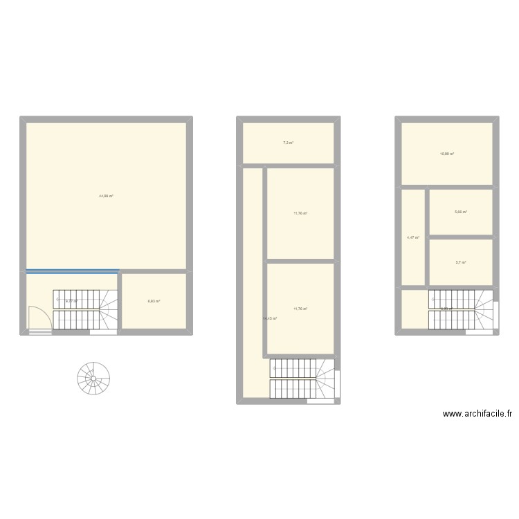 PLAN Pytoune terrain 1. Plan de 0 pièce et 0 m2