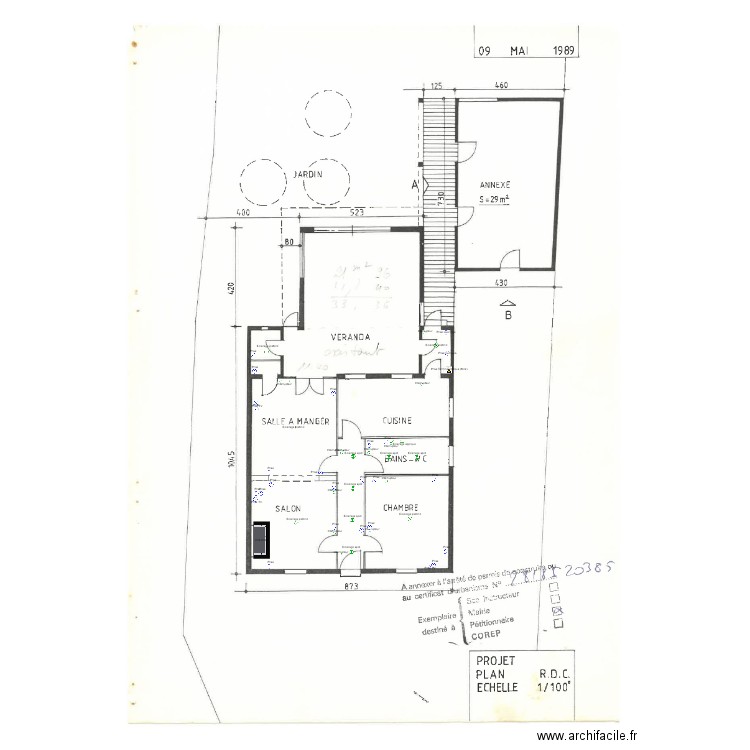 plan elec. Plan de 0 pièce et 0 m2