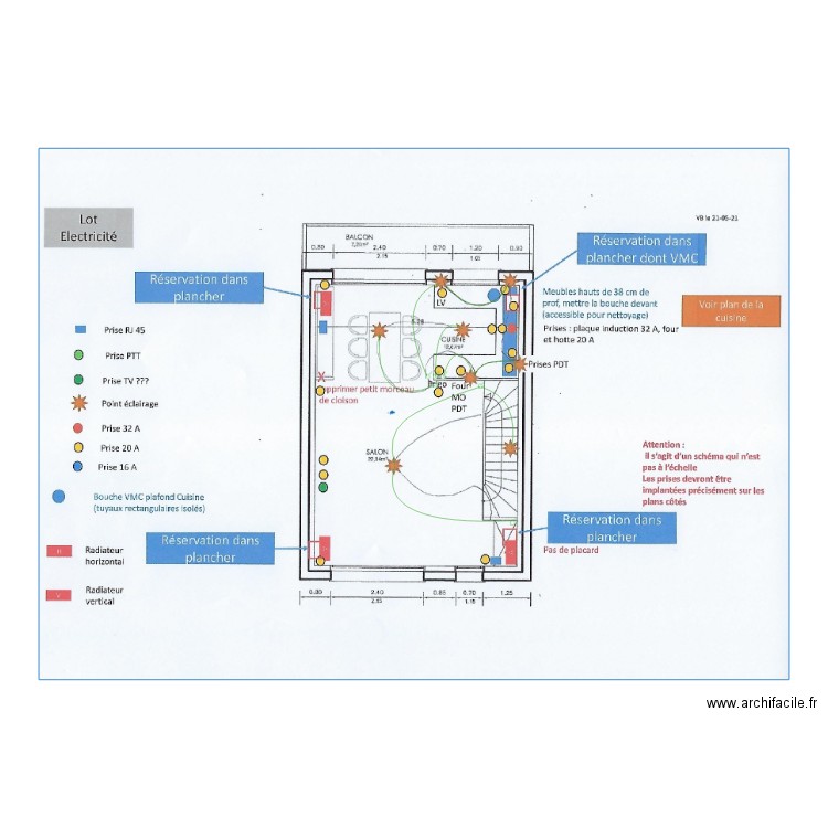 Beranger etage1. Plan de 0 pièce et 0 m2