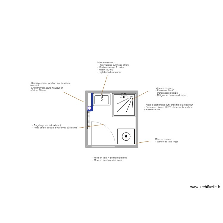 Vacant 5 Square St Pasquier. Plan de 0 pièce et 0 m2