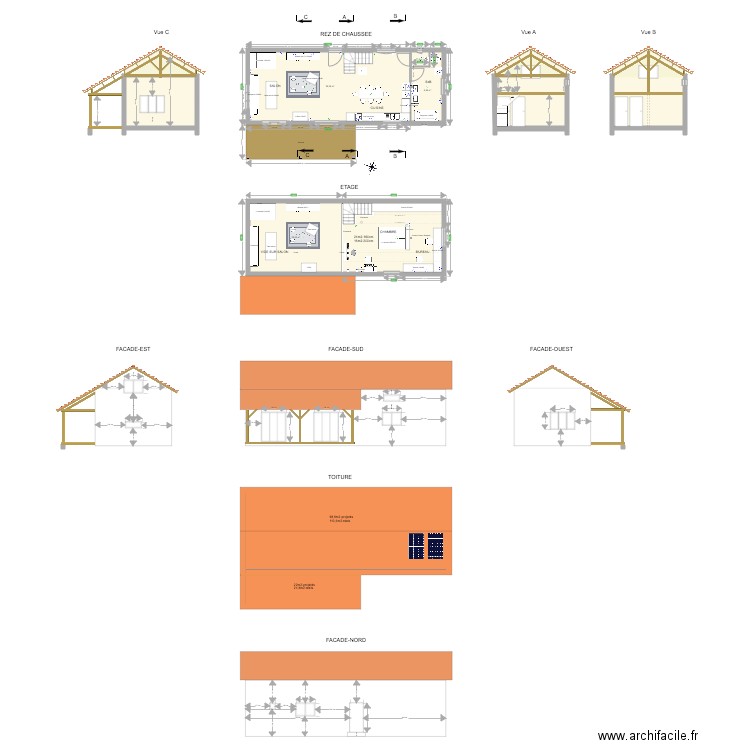 val5 avec étage. Plan de 0 pièce et 0 m2