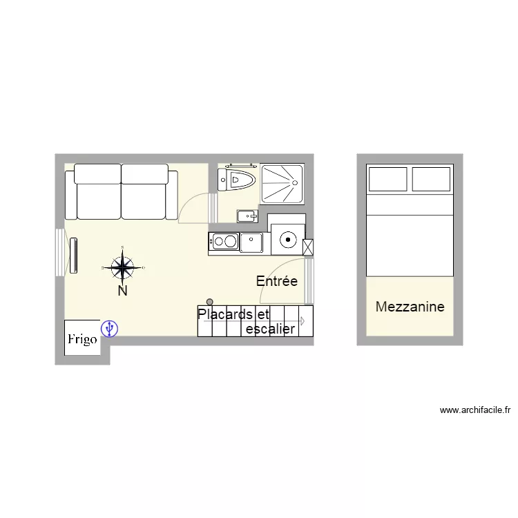 1 Frochot. Plan de 