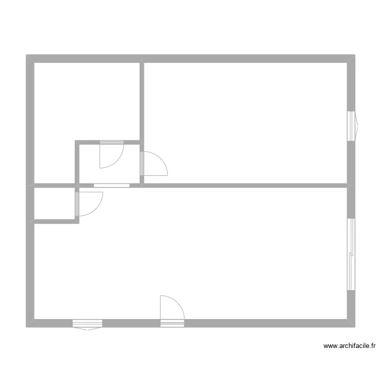 SARL IMMOLUC appart. Plan de 