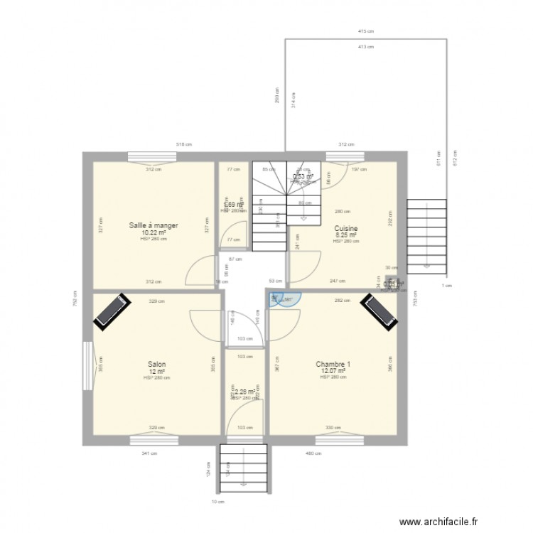 PROJET MAGOT. Plan de 0 pièce et 0 m2