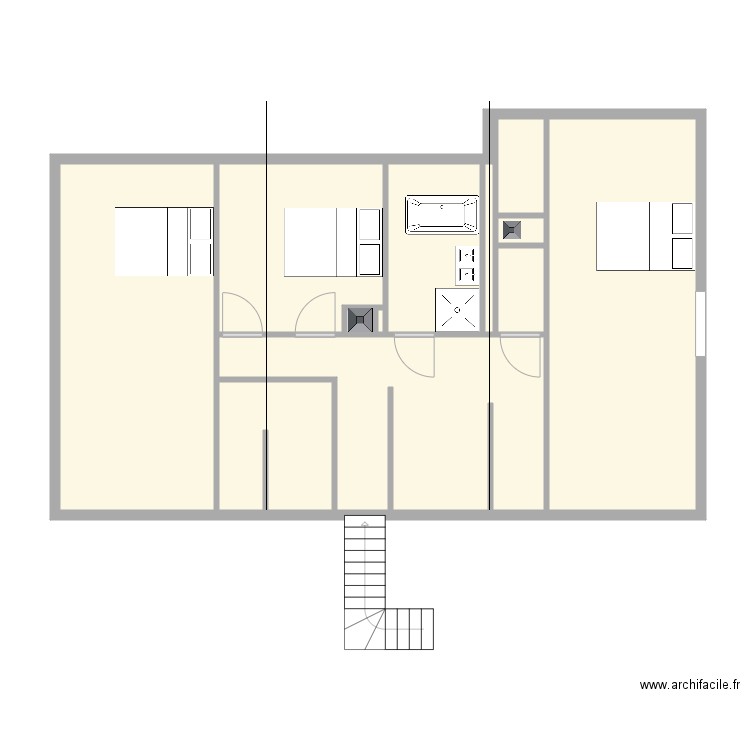 etage 4. Plan de 0 pièce et 0 m2