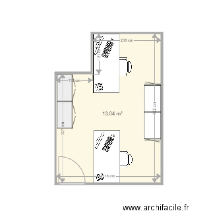 Bureau 32 FCT . Plan de 0 pièce et 0 m2